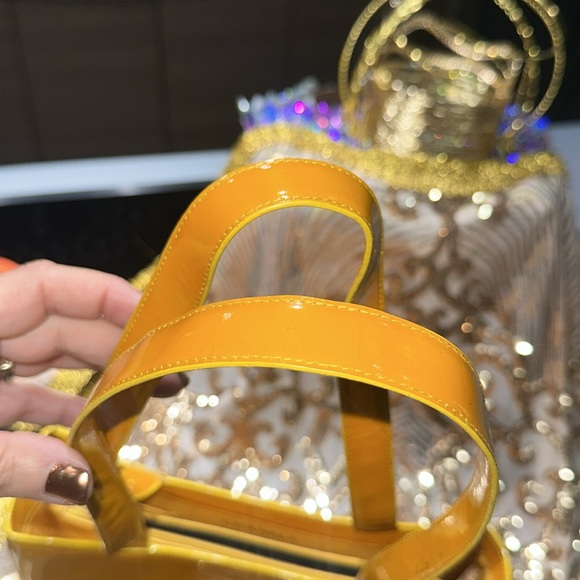 AUTHENTIC CHANEL PATENT LEATHER TOTE HANDLE BAG MADE IN FRANCE  6251903 - Picture 12 of 15